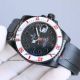 replica blaken rolex submarienr white red bezel all black case 3135 watch (4)_th.jpg